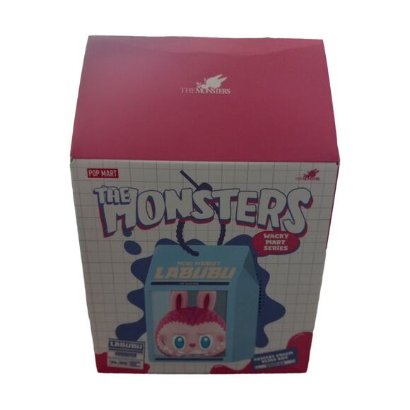 Pop Mart Labubu The Monsters Wacky Mart Series Squishy Charm Blind Box Unopened - Picture 2 of 5